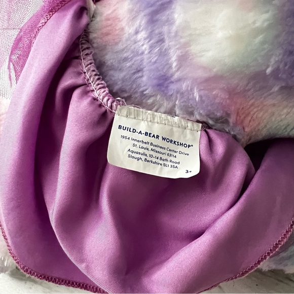 Build A Bear Workshop Pastel Swirl Kitty Cat BAB Plush Stuffed Animal Size 16" - Picture 9 of 11